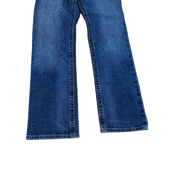 Ariat Denim M1 Vintage Paul Straight Leg Blue Jeans Men size 33/32 - Picture 6 of 12